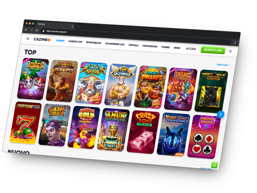 Gioca ai Migliori Giochi di Slot Online del Casinò Cazimbo e Vinci i ...